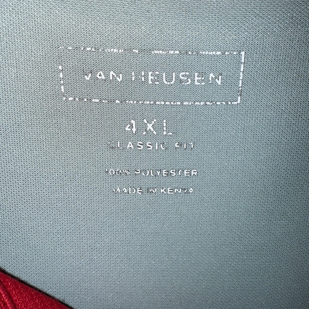 Van Heusen Red Men's Polo Shirt